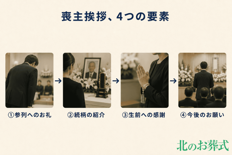 挨拶に入れる4つの要素